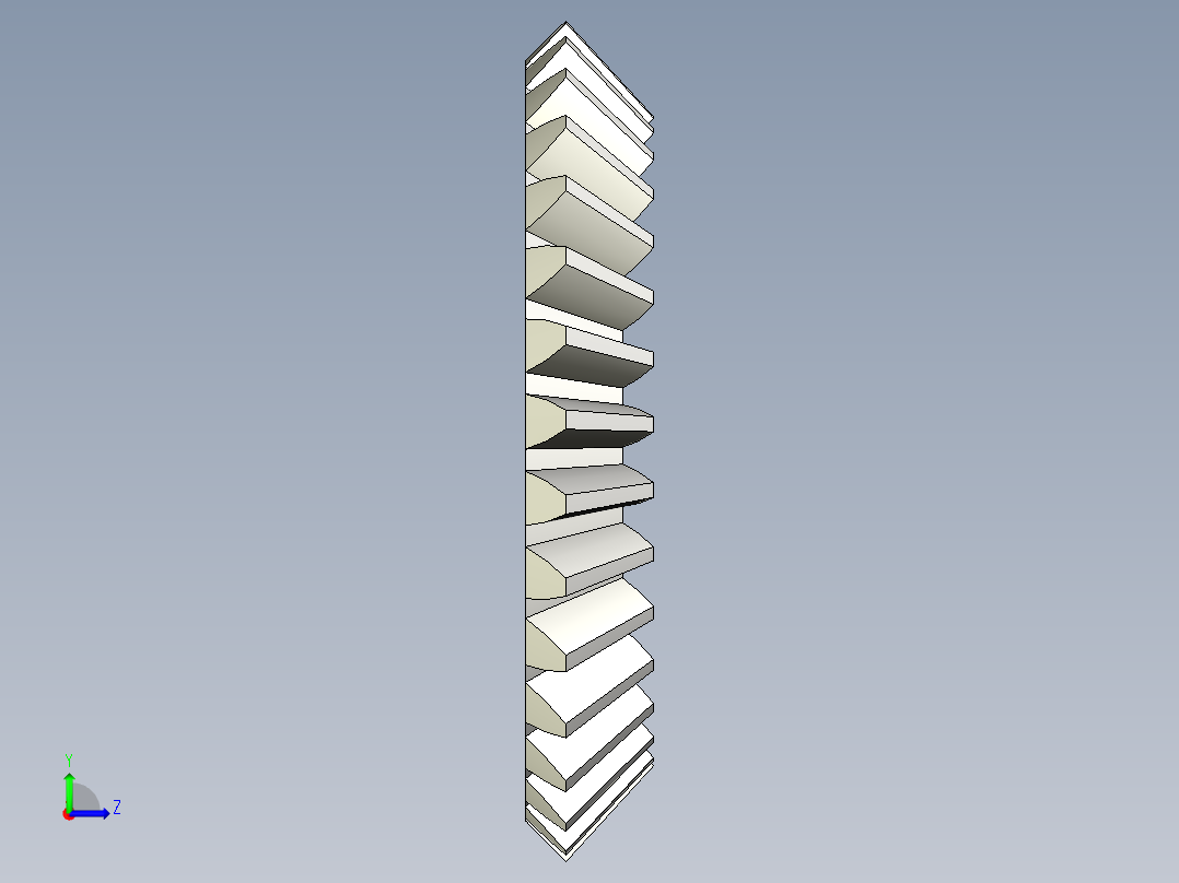 A0004051-31齿锥齿轮左视图