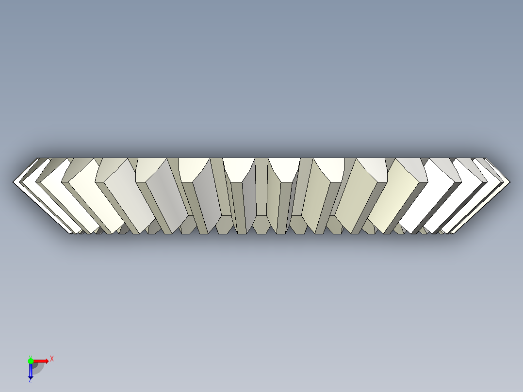 A0004051-31齿锥齿轮俯视图