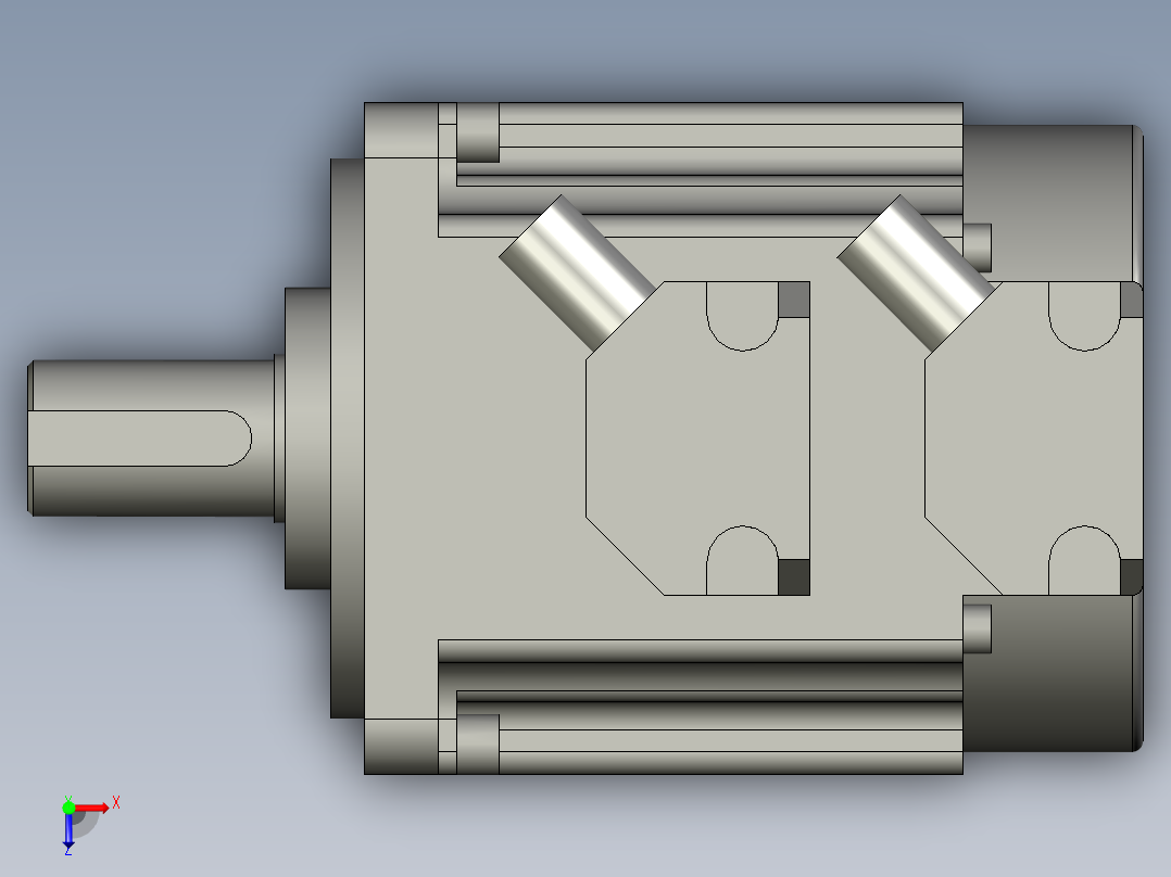 114510166-13电机-多摩川IV系列200W17位绝对值无抱闸TSM3202N2021E700俯视图