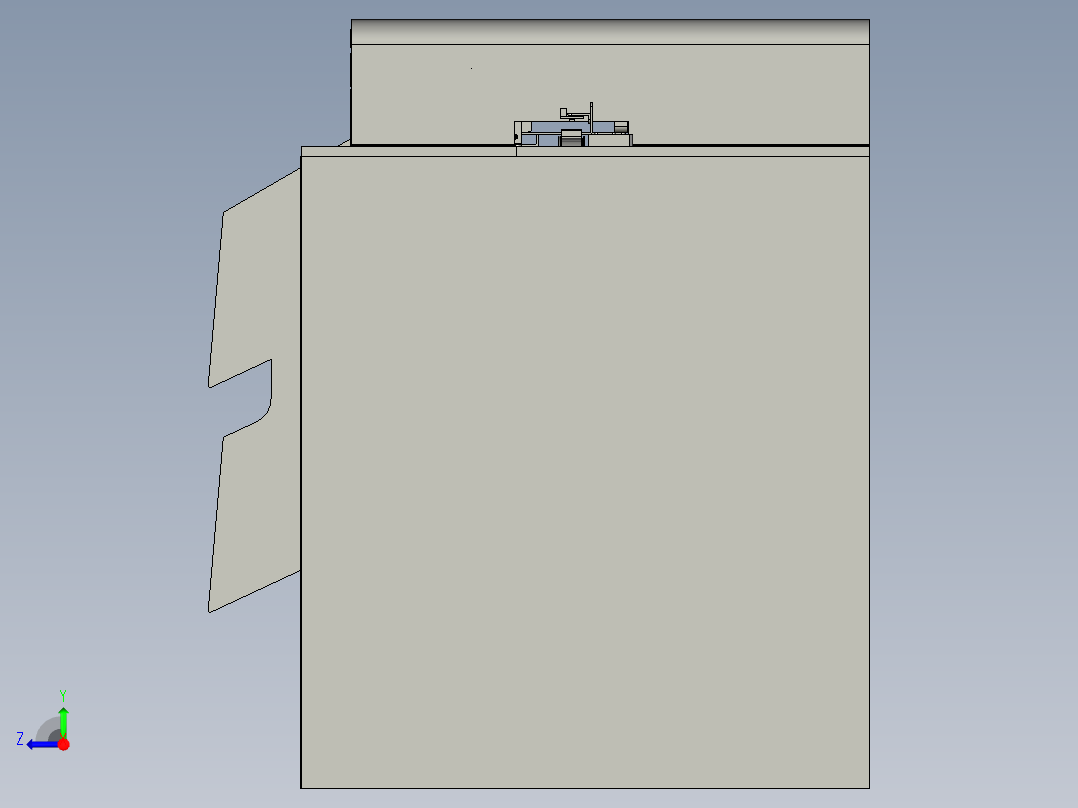 片高效分选的装置右视图