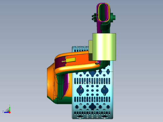 地外天体采样器右视缩略图
