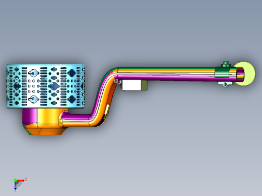 地外天体采样器俯视缩略图