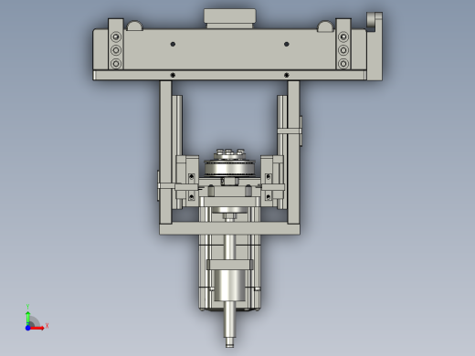 03-00ORC载具顶升定位机构B-08_下降位置前视缩略图