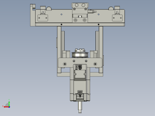 03-00ORC载具顶升定位机构B-08_下降位置后视缩略图