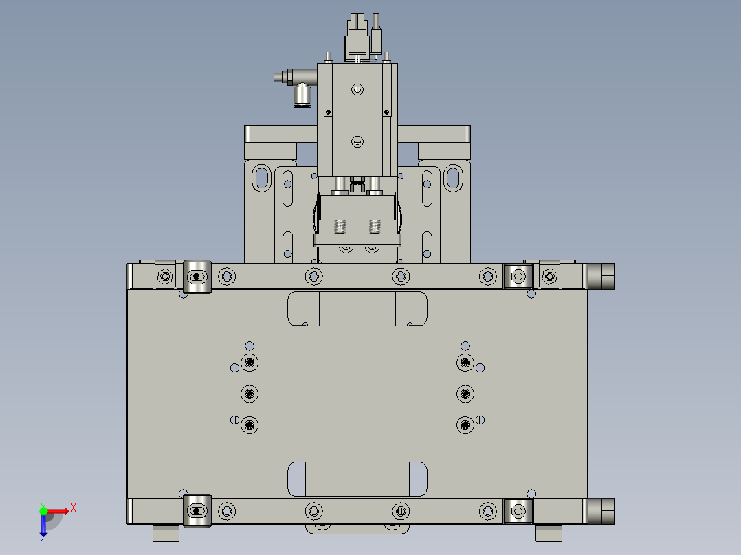 03-00ORC载具顶升定位机构B-08_下降位置俯视图
