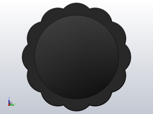 HY8314-2-A压花把手[HY8314.2＼A6x25]俯视缩略图