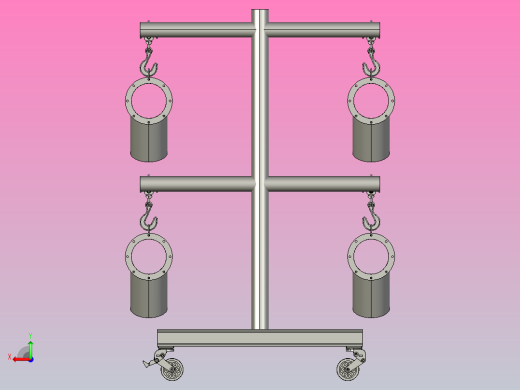 管螺杆输送机，组装完成并准备喷漆后视缩略图