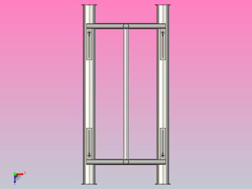 管螺杆输送机，组装完成并准备喷漆俯视缩略图