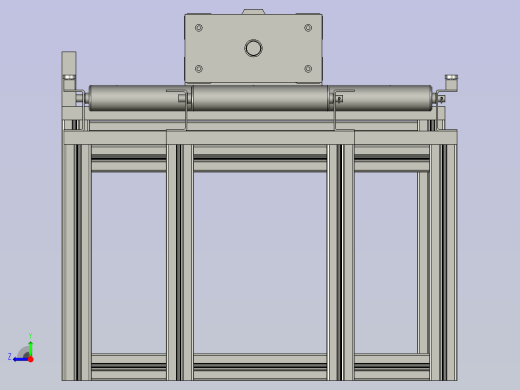新能源汽车电池包加工生产线设计-转向待料装置右视缩略图