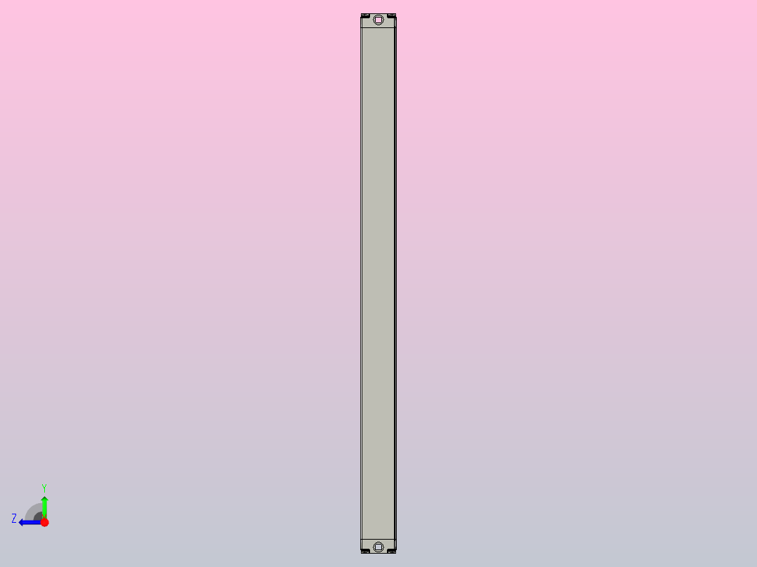 XTD1040安全光栅右视图