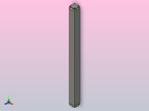 XTD1040安全光栅正等轴测缩略图
