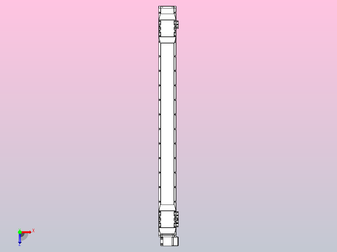 皮带直线轴双滑块型TPA-GCBS-120-P70-L550-RP-M20-N3俯视图