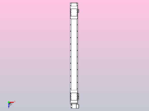 皮带直线轴双滑块型TPA-GCBS-120-P70-L550-RP-M20-N3俯视缩略图