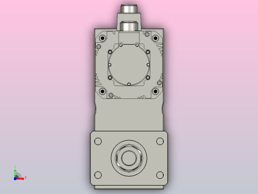 MTA80-250-P05-FF-P-P1500(2000)W-S3 MTA80电动缸 最大负载20KN 额定出力10KN 1500(2000)W电机间接安装前视缩略图
