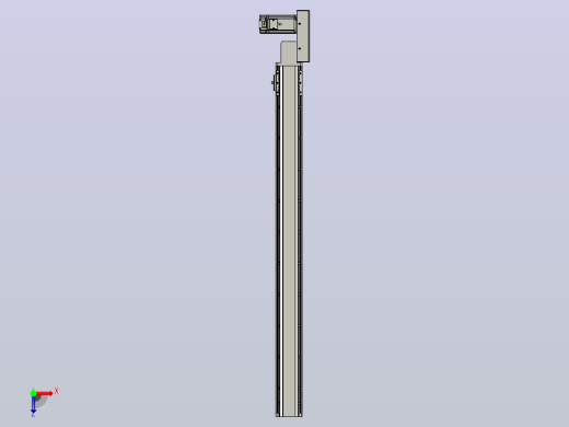 皮带直线轴半封闭可选导轨TPA-HNB-85D-90-L950-ML-C-P20-N3俯视缩略图