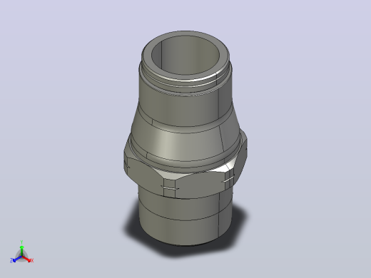 管接头螺纹68PLM-12M-6R系列正等轴测缩略图