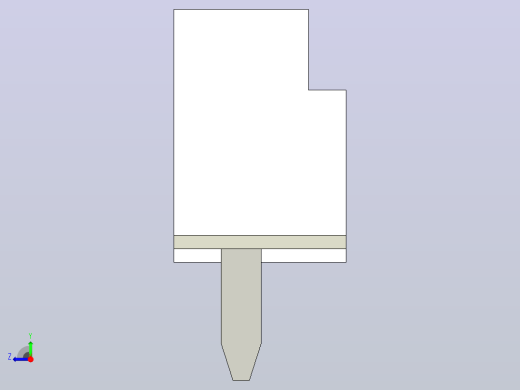 短款型直插头JST connector 1x7  P1.25mm thru hole wafer A2右视缩略图