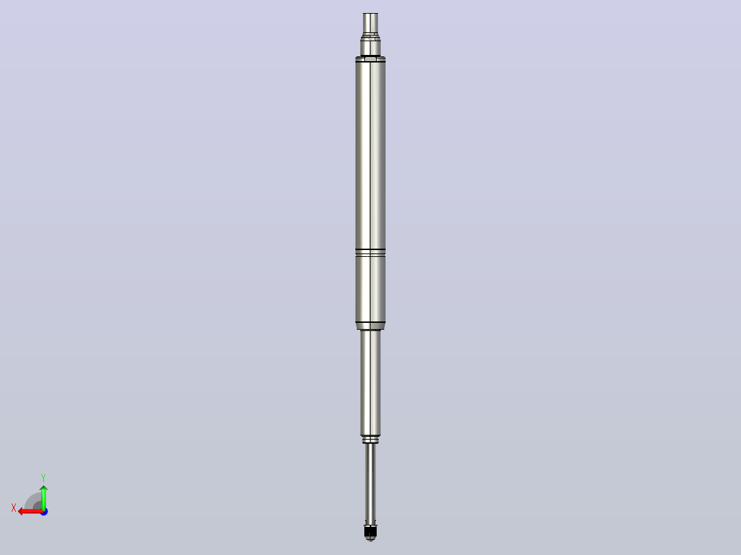 深浦接触式位移传感器 MT2-H30后视图