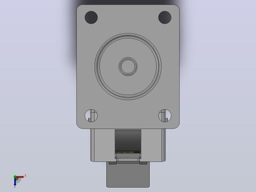 Z01-01B-100-(314B)普通工业轮[Z01-01B-100-314B]脚轮俯视缩略图