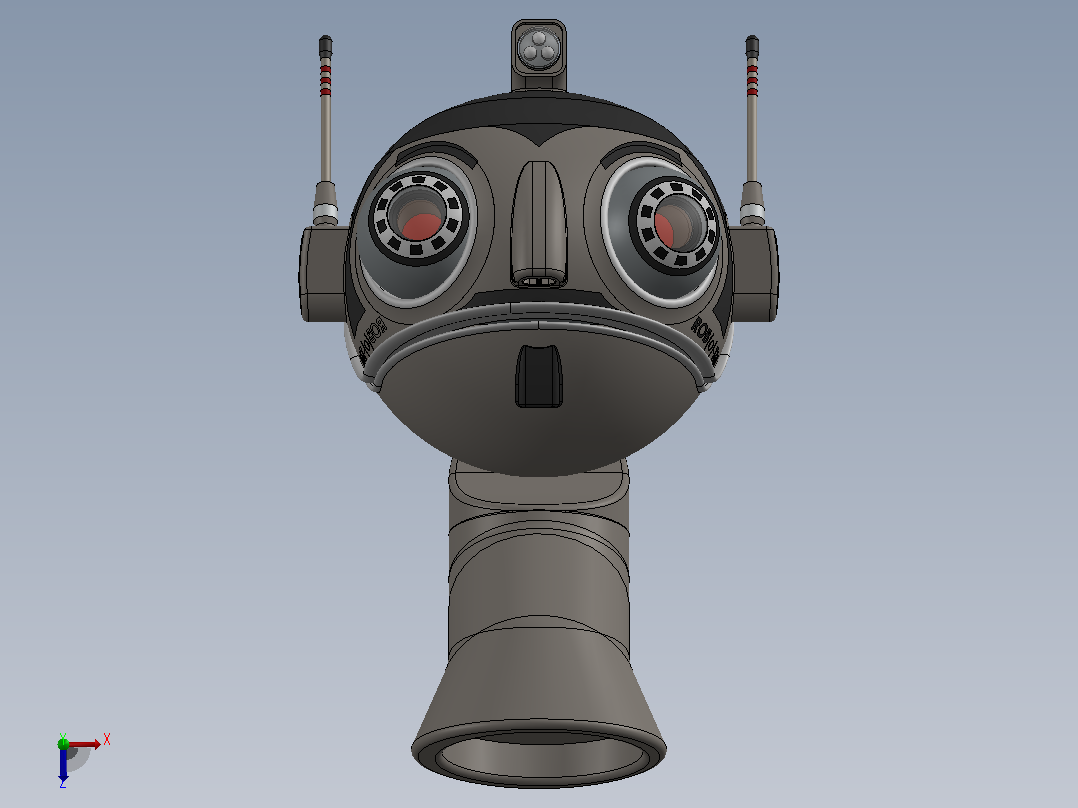 机器人2俯视图
