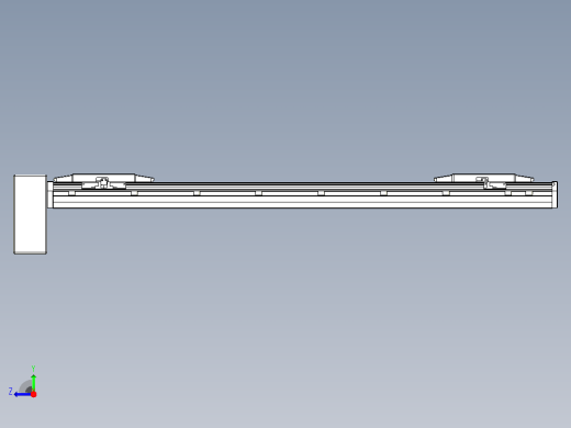 皮带直线轴双滑块型TPA-GCBS-150-P80-L325-RP-M75-N3右视缩略图