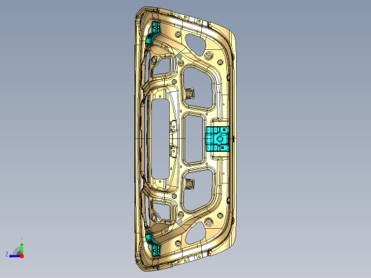 某汽车后背门及后背门内板右视缩略图