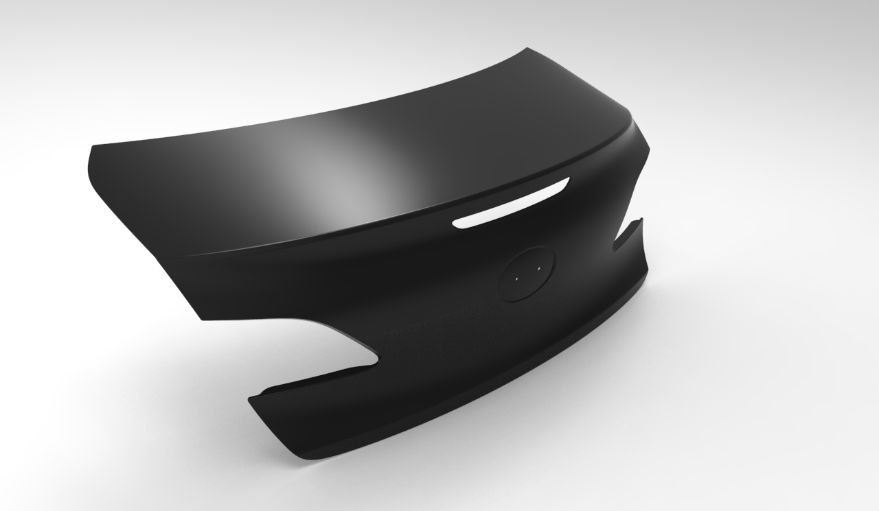 某汽车后背门及后背门内板