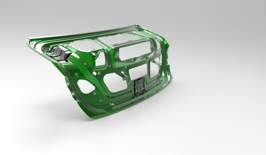 某汽车后背门及后背门内板缩略图