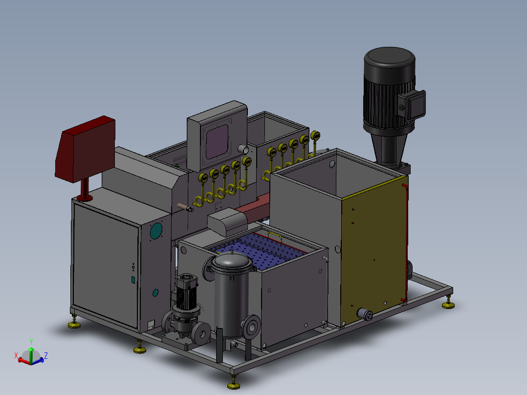 全自动双工位精准定位高压喷淋清洗机sw21