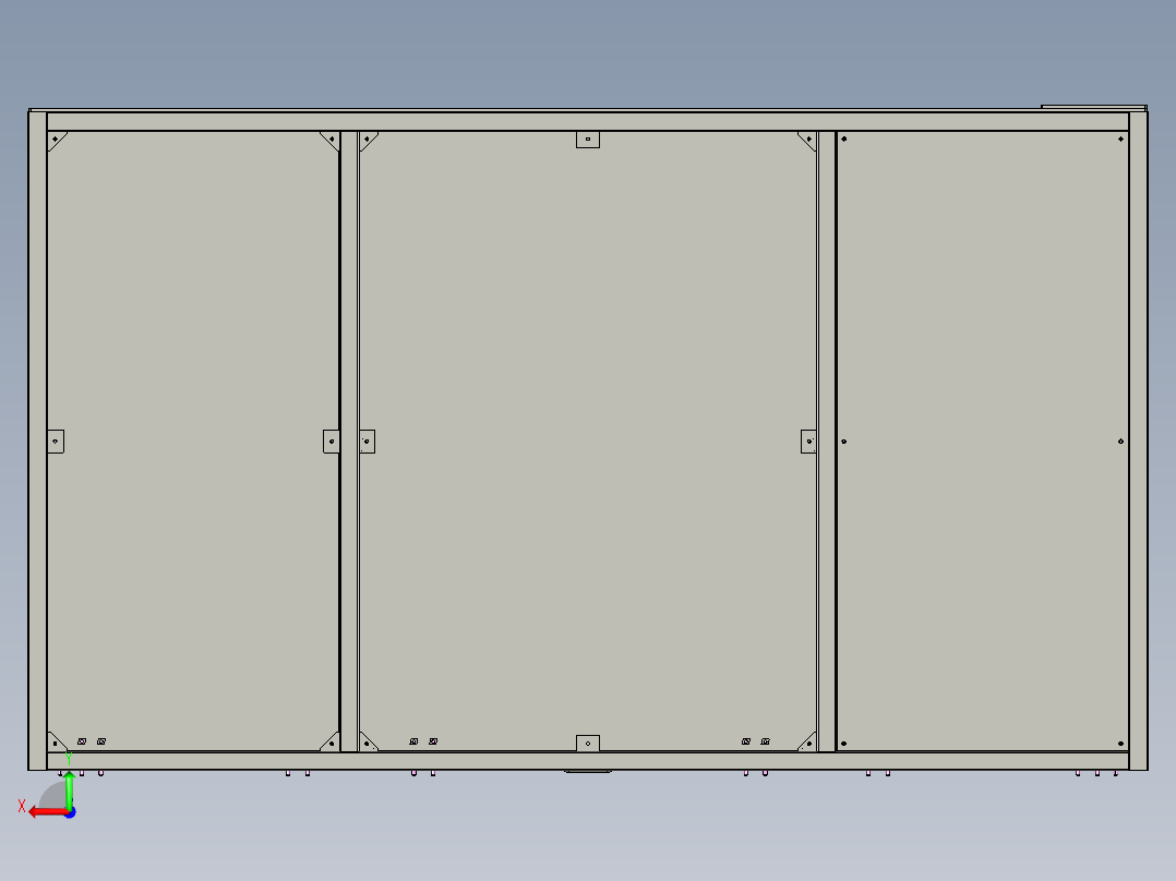 硬盘折片激光辐射角度调整机3D+说明书proe4.0可编辑后视图