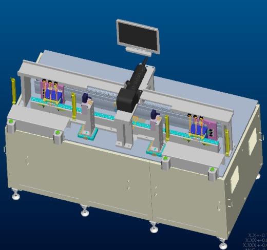 硬盘折片激光辐射角度调整机3D+说明书proe4.0可编辑缩略图