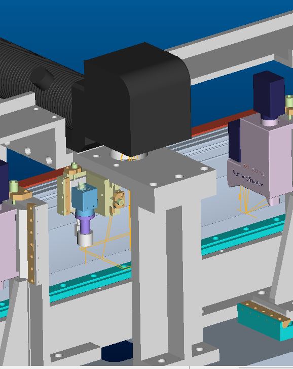 硬盘折片激光辐射角度调整机3D+说明书proe4.0可编辑