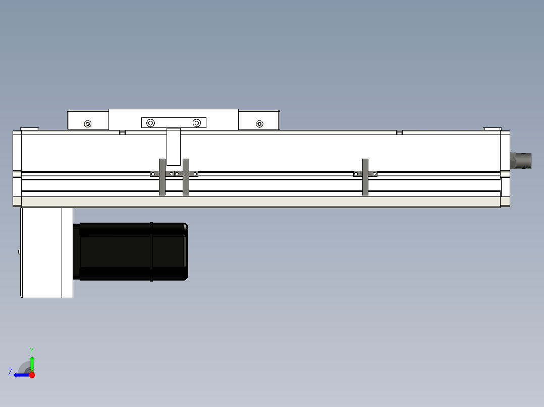 Toyo东佑达直线模组-ECH17-200-BM-400W右视图