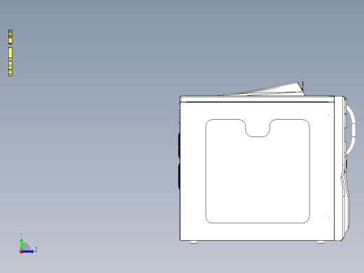 B3_电脑主机左视缩略图