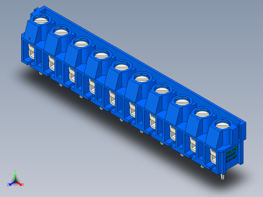 DEGSON DG365 系列 7.5mm 接线端子-DG365-7.5-10P-12-00AH