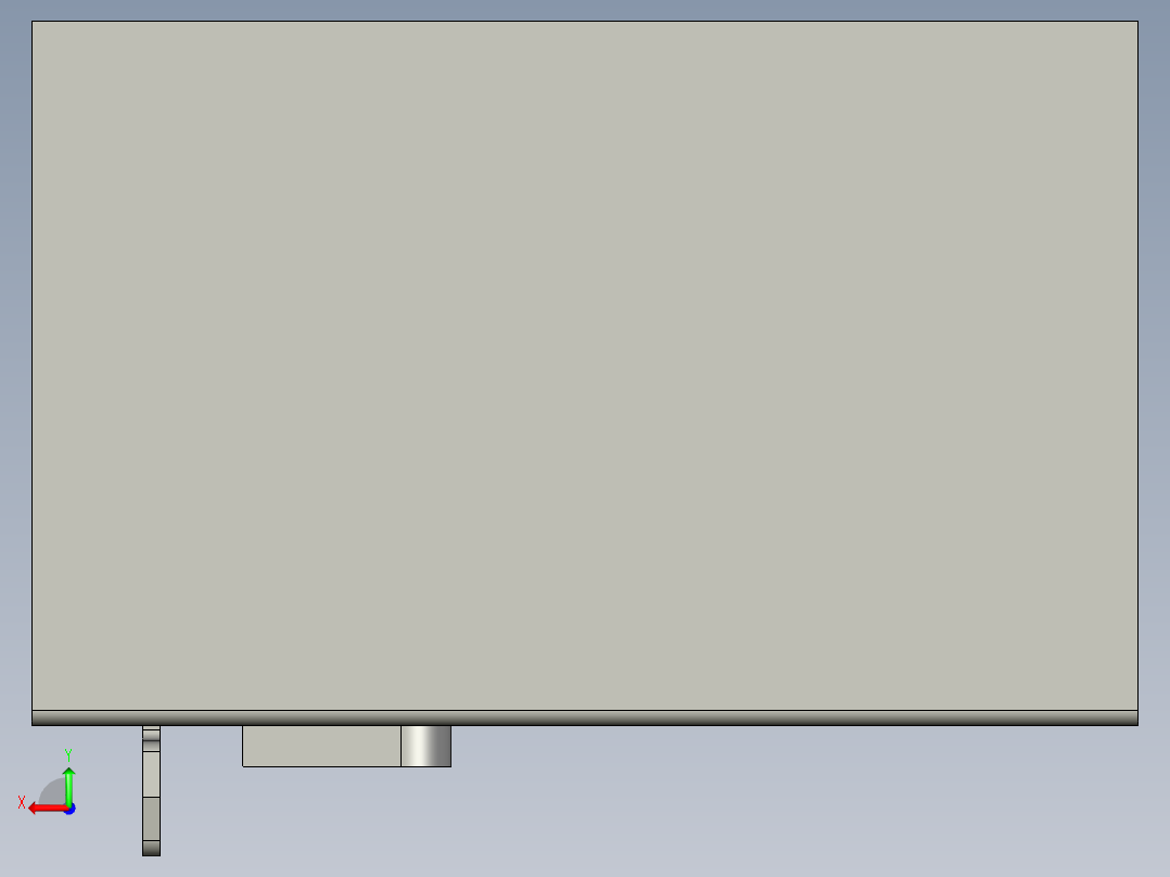 基恩士LB-1011_kc图纸模型后视图