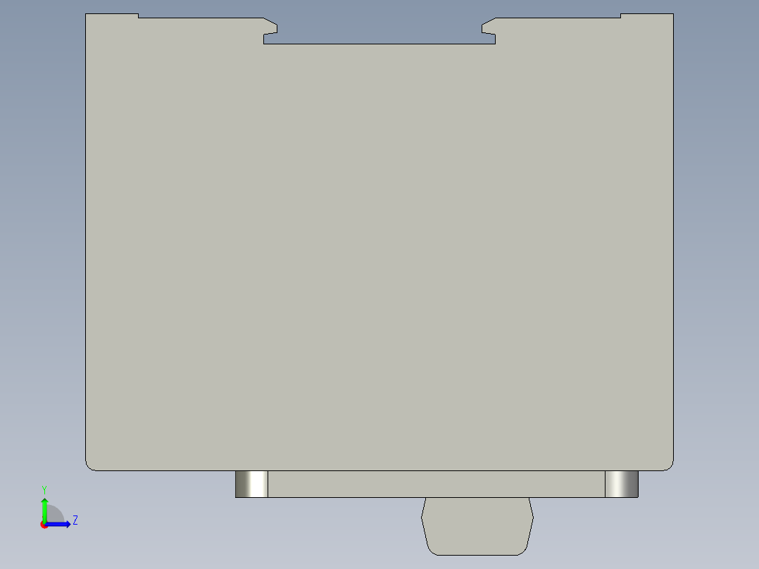基恩士LB-1011_kc图纸模型左视图