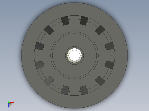 型材-KJN SUPPORT WHEEL WITH SIDE SUPPORT 3842218941俯视缩略图