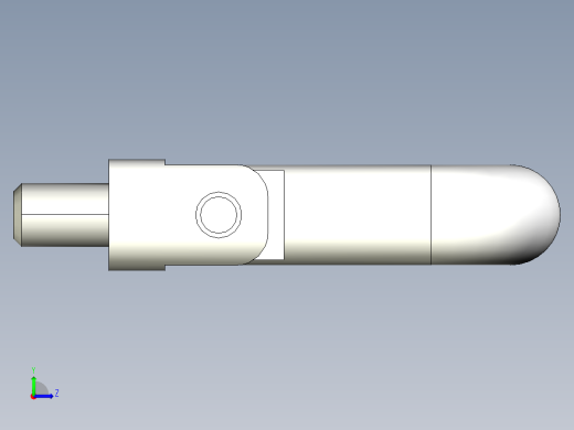 取手MI,MK-3D多系列多零件图纸模型左视缩略图