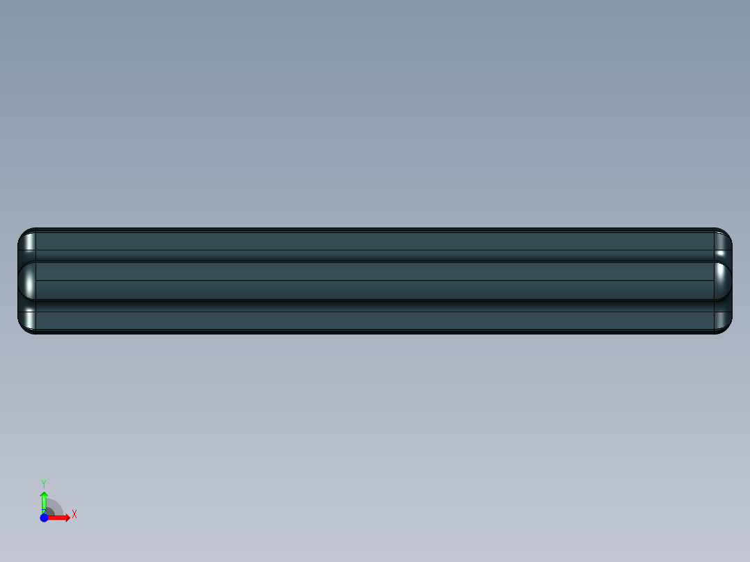 乐高机械组车桥-3705 Black Technic Axle 4.IGS前视图