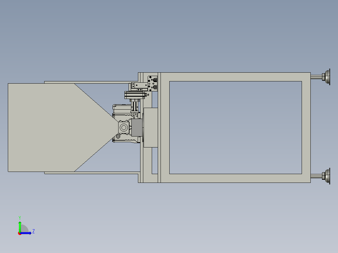 中药搅碎机总装配三维图==1476208==35左视图