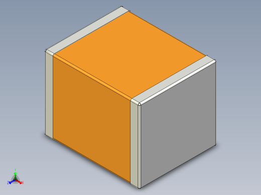 元器件3D封装C1210_26049正等轴测缩略图