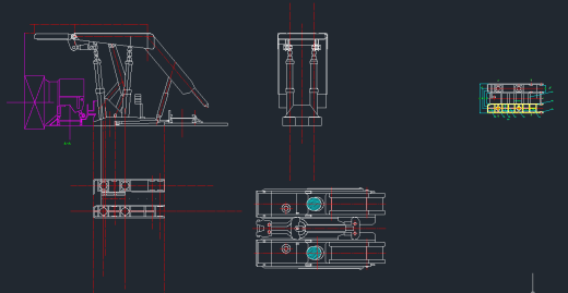 低位放顶煤液压支架的设计（只有CAD图纸）缩略图