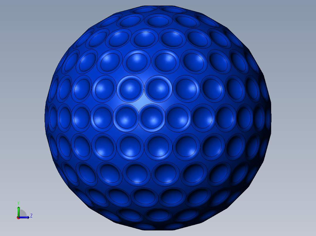 高尔夫球3左视图
