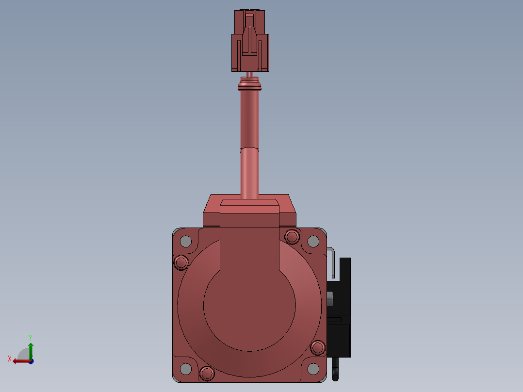 精密模组MY50-T10-250L-BC-P20B-C4-C后视图
