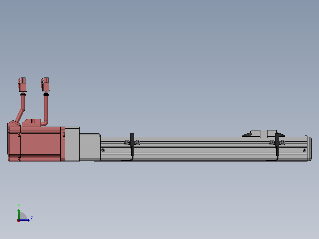 精密模组MY50-T10-250L-BC-P20B-C4-C左视图