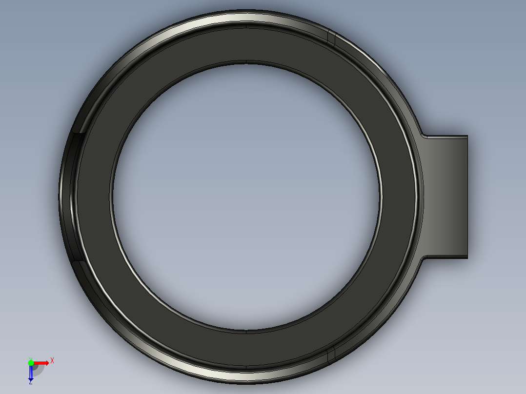 型材-KJN CUP HOLDER KJN09308901俯视图