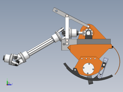旋耕机左视缩略图