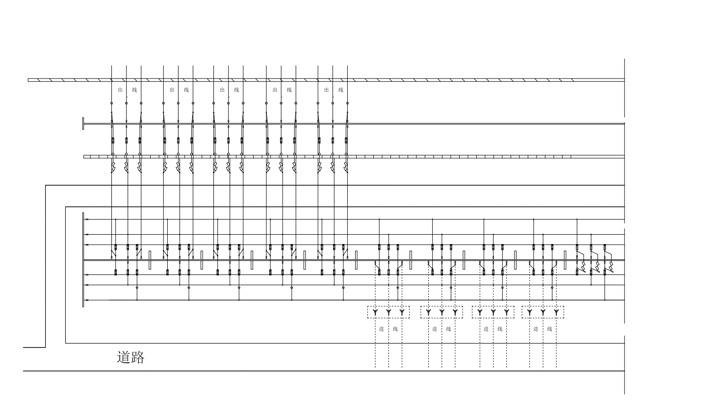 220KV变电站电气一次部分设计CAD+说明书