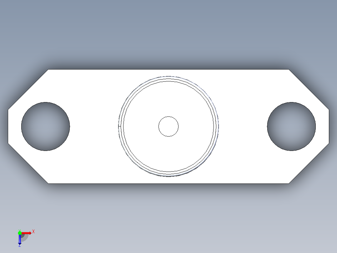 SMA接口73俯视图